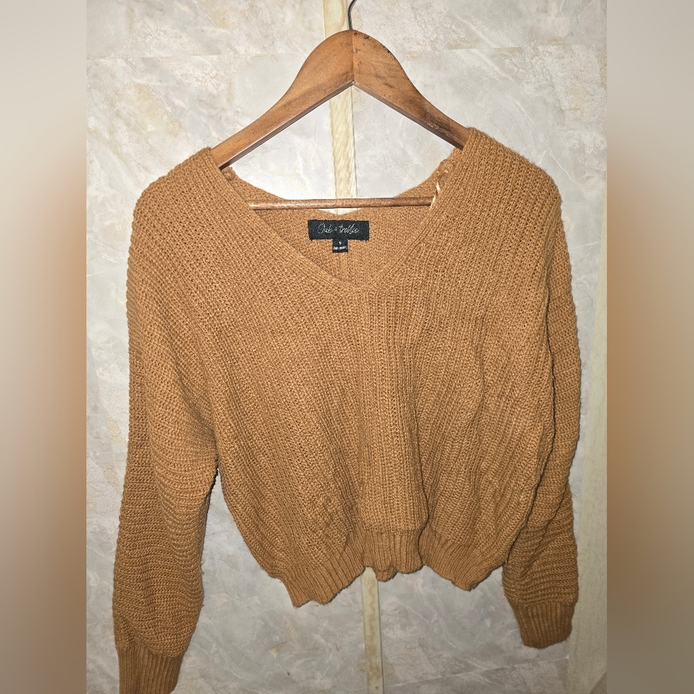 Women's Tan Sweater